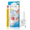Highly effective agent for the regeneration and strengthening the nail plate - 8in1 healthy nails series, nail therapy professional, Eveline, 12 ml