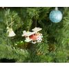 Toy Christmas tree "Plane Biplan" 410-3 Winter