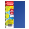 BRAUBERG / Notebook A5, 80 sh., Comb, cage, plastic cover, "OFFICE" / 4 pcs.