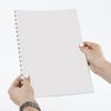 Fundas de cartón para encuadernación A4, SET 100 uds., Gofrado bajo lino, 250 g / m2, blanco, BRAUBERG