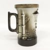 Ceramic mug with a relief image "Stylish cat"