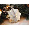 Ленивые Бобры / Lazy Beavers / Christmas tree toy mirrored "Snowflake"