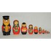 Вятский сувенир / Author's painted matryoshka 10 pr.