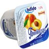 Yogurt 1% with peach 125 g