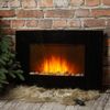 Kaemingk / Wall-mounted fireplace with heating Flemington 89 * 56 cm, control panel, dimmer