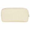 Pencil case-cosmetic bag INLANDIA, 2 branches, soft, "Lama", beige, 20х6х9 cm