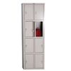 Metal cabinet for PRAKTIK "LS-24" bags, eight-section, 1830х575х500 mm, 33 kg, folding