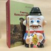 Веселый фарфор / Cheerful porcelain / Porcelain flask "Fisherman" in the package Book