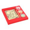 Chocolate coloring "Santa Claus with gifts"
