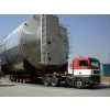 Transporte de contêineres para cargas superdimensionadas, frágeis e valiosas