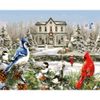 Опт-картина / Картина по номерам 40х50 Зимний дом