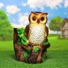 Хорошие сувениры / Figured pots "Owl on a tree" 37x30x21 cm