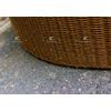 Outdoor poly fabric sofa