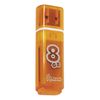 SMARTBUY / Flash Drive 8 GB, Glossy, USB 2.0, Orange