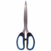 Scissors BRAUBERG "Classic+", 205 mm, classic shape, rubber insert, black-blue