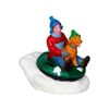 Figurine 'Chevaucher avec un chien', 5,5 cm, LEMAX