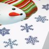 Decoretto Stickers "Big Snowman Peeking Out"