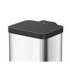 Waste bin Hailo Öko duo Plus M 2 * 9 l., Steel, red