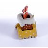 Toy Christmas tree "House with feet of Santa Claus" 370-1