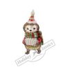Holiday Classics / Christmas tree toy "Hedgehog with an accordion"