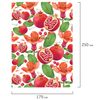 BRAUBERG / Notebooks 60 l. checkered cover SoftTouch, SET 2 pcs., beige paper 70 g / m2, stitching, B5 (179x250 mm), FRUIT