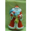 Ярославская майолика / Christmas toy "Santa Claus"