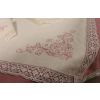 Снежинка / Snowflake / Table linen set with tambour embroidery and machine lace