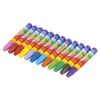 PIFAGOR / Thick wax crayons, 12 colors, oil-based, bright colors