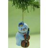 Ярославская майолика / Brinquedo para árvore de Natal "Alimentado com contrabaixo"