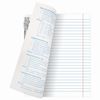 BRAUBERG / Notebook subject CLASSIC XXI 48 sheets, cardboard cover, RUSSIAN LANGUAGE, line, tip / 10 pcs.