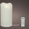 Kaemingk / Set of LED candles with imitation of flame La Blanc 13 cm, 4 pcs with remote control, battery operated