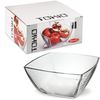 PASABAHCE / Salad bowl "Tokio" square, 240x240 mm, deep