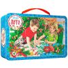 New Year's gift Suitcase "New Year's loto", a set of sweets 450g.