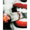 Опт-картина / Mosaïque diamant, 40x50, strass carré Rouge à lèvres et cigare