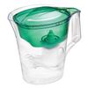 Water-cleaning jug , 4 litres, with interchangeable cassette, green