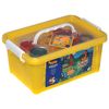 The plasticine plant-based JOVI (Spain), set "Zoo", 5 colors, 20 items