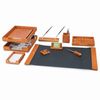 The table set BESTAR "Nefertum" solid wood (beech), 9 items the color of the "bright cherry"
