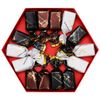Gift set of chocolates "of Happiness. Health. Good" hexagon