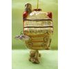 Ярославская майолика / Christmas tree toy "Baba Yaga's hut"