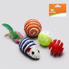 Пижон / Dude / Set of toys for cats: mouse and balls made of sisal and plastic