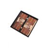 GamesDealer / Backgammon + dama "Per la Patria" (50x25x7,5 cm) in una scatola