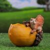 Хорошие сувениры / Figured planter "Squirrel on a nut" 18x15 cm
