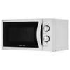 VEKTA MS720BHW microwave oven, 20 litre volume, 700 watt power, mechanical control, timer, white