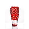 Гусевской Хрустальный завод / Crystal vase for flowers "Cascade" large red