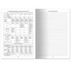Child's medical card (Form 026/u-2000), 16 sheets, A4 (198x278 mm), BRAUBERG, offset, red