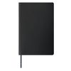 Diario BRAUBERG, senza data, A5, 135x200 mm, "Flexio", pelle martellata, 160 fogli, copertina integrale, taglio nero, nero