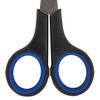Scissors for hobby and craft TREASURE ISLAND 120 mm, 3-sided sharpening, black and blue