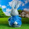 Хорошие сувениры / Figured planter "Hare with a basket" 48x42 cm