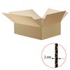 FEFCO / Corrugated box, 412 x 310 x 165 mm, grade T23, profile B, 0201 / GOST, version A
