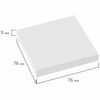 STAFF / Self-adhesive block (stickers), 76x76 mm, 100 sheets, white